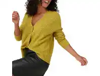 BIG W &me Womens Boxy Cardigans Sizes XS-XL - Green offer
