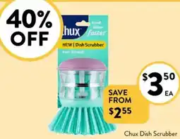 Foodworks Chux Dish Scrubber offer