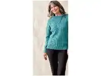 Harris Scarfe Savannah Split Neck Cable Jumper offer