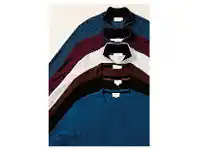 Harris Scarfe Jc Lanyon Brody Cotton Stretch V-Neck Knit or River Cotton Stretch Twist Half Zip Knit offer