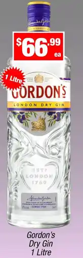 Liquor Stax Gordon's Dry Gin offer