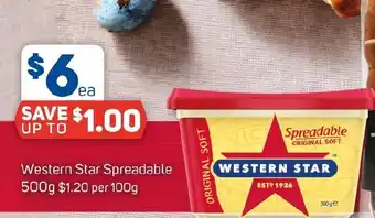 Foodland Western Star Spreadable offer