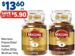 Foodland Moccona Freeze Dried Instant Coffee offer