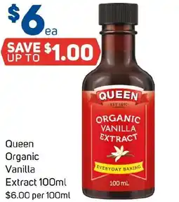 Foodland Queen Organic Vanilla Extract offer
