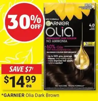 Cincotta Chemist Garnier olia dark brown offer
