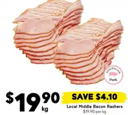 Drakes Local Middle Bacon Rashers offer