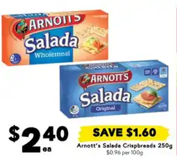 Drakes Salada Crispbreads offer