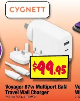 Multiport GaN Voyager Travel Wall Charger