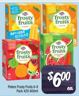 Farmer Jack's Frosty Fruits offer