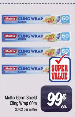 Farmer Jack's Germ Shield Cling Wrap offer
