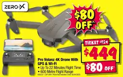 JB Hi-Fi Pro Volanz 4K Drone With GPS & Wi-Fi offer