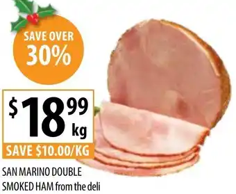 Supabarn San Marino Double Smoke HAM From The Deli offer