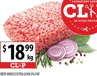 Supabarn Beef Mince Extra Lean 5% FAT offer