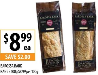 Supabarn Barossa Bark Range 100g offer