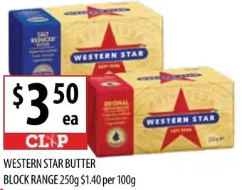 Western Star Butter Block Range 250g