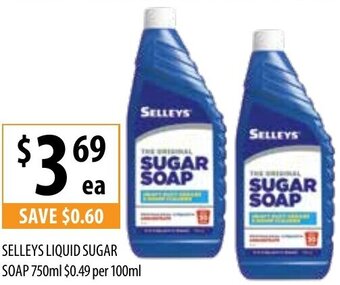 Supabarn Selleys Liquid Sugar Soap 750ml offer