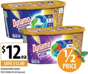 Supabarn Dynamo Professional DISCS Range 28's offer