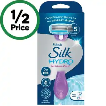 Woolworths Schick Silk Hydro Razor Kit offer