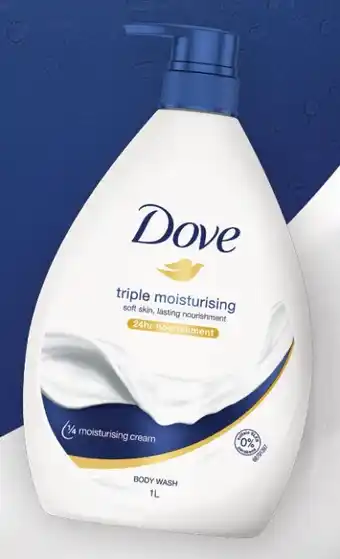 Coles Dove Body Wash 1 Litre offer