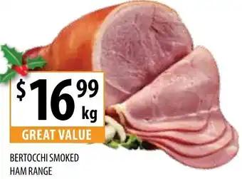 Supabarn Bertocchi Smoked Ham Range offer