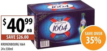 Supabarn Kronenbourg 1664 24x330ml offer