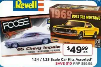 Toyworld 1:24/1:25 Scale Car Kits Assorted offer