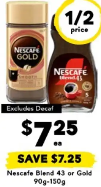 Drakes Nescafe Blend 43 or Gold offer