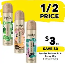 Drakes Impulse Perfume In A Spray offer