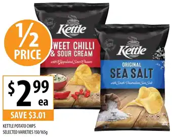 Supabarn Kettle potato chips offer