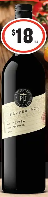 IGA Liquor Pepperjack Varieties offer