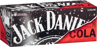 Coles Jack Danielu2019s & Cola Cans 10x375mL offer
