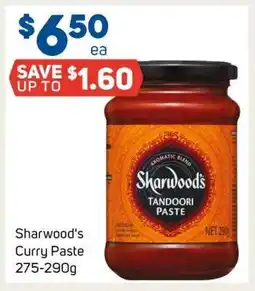 Foodland Sharwood's Curry Paste offer
