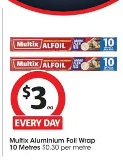 Coles Multix Aluminium Foil Wrap offer
