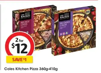 Coles Coles Kitchen Pizza offer