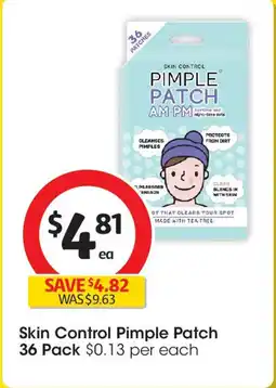 Coles Skin Control Pimple Patch offer