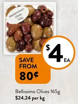 Foodworks Bellissimo Olives offer