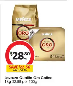 Coles Qualita Oro Coffee offer