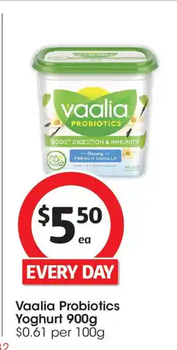 Coles Probiotics Yoghurt offer