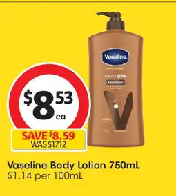 Coles Body Lotion offer