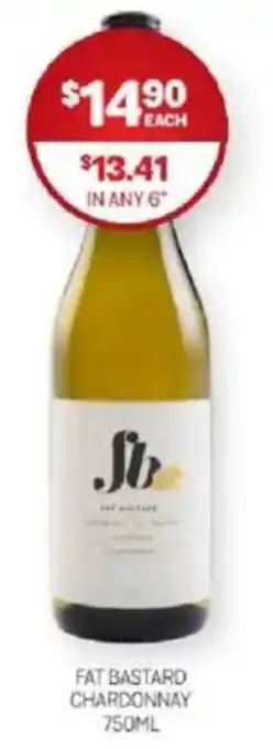 Harry Brown Fat bastard chardonnay offer