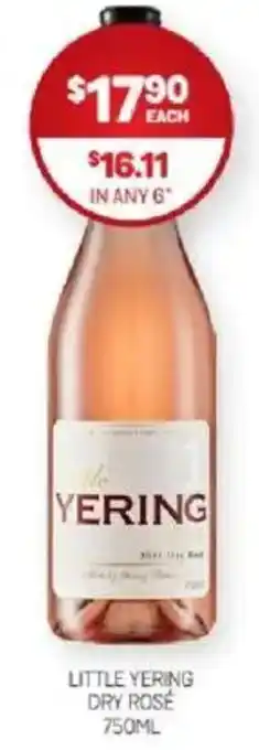 Harry Brown Little yering dry rosé offer
