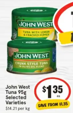 IGA Tuna 95g offer