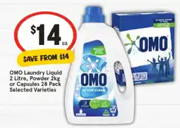 IGA Laundry Liquid e, Powder or Capsules offer