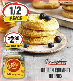IGA Crumpet Rounds offer