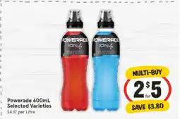 IGA Powerade offer