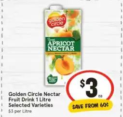 IGA Nectar Fruit Drink offer