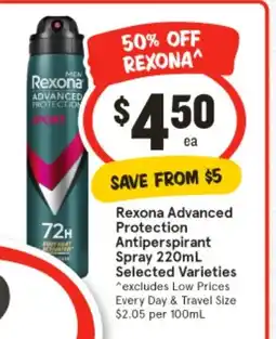 IGA Advanced Protection Antiperspirant Spray offer