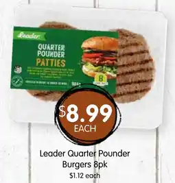 Spudshed Quarter Pounder Burgers offer