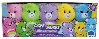 BIG W Care bears 5-pack medium plush offer