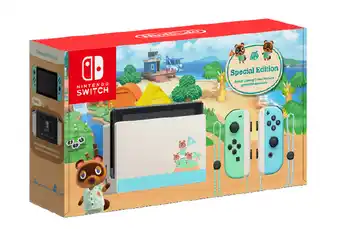 BIG W Nintendo switch animal crossing special edition console offer